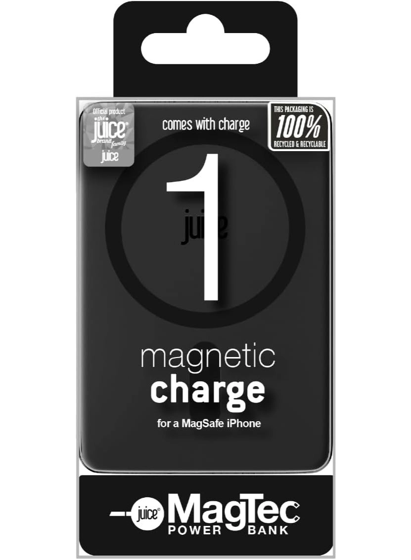 Magnetic Wireless Power Bank - 5000mAh 15W Fast charging