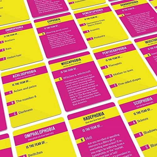 Gamophobia Card Game - 12 years and up 1 Adult