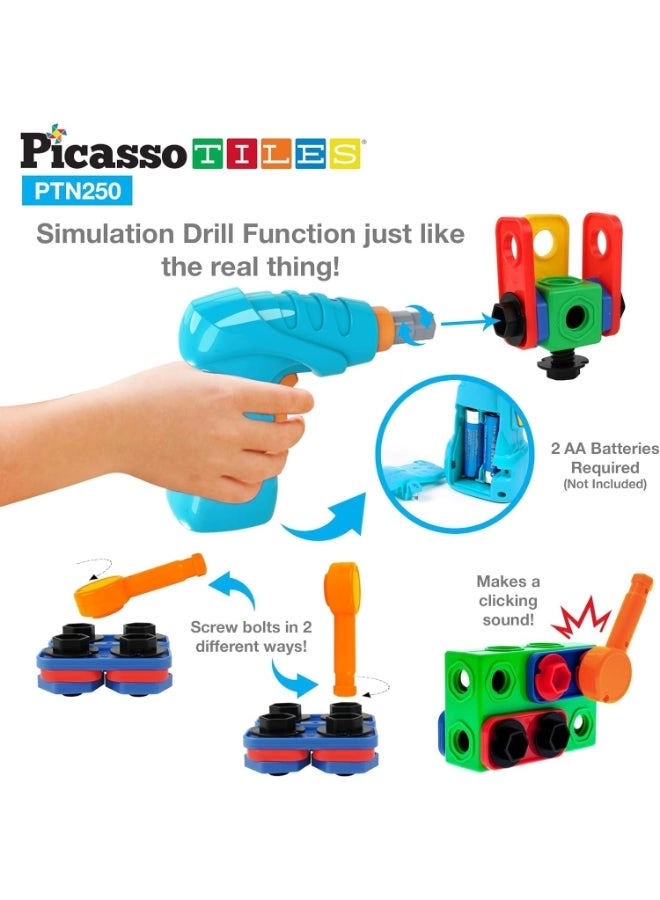 Engineering Construction Building Set - 250 pcs
