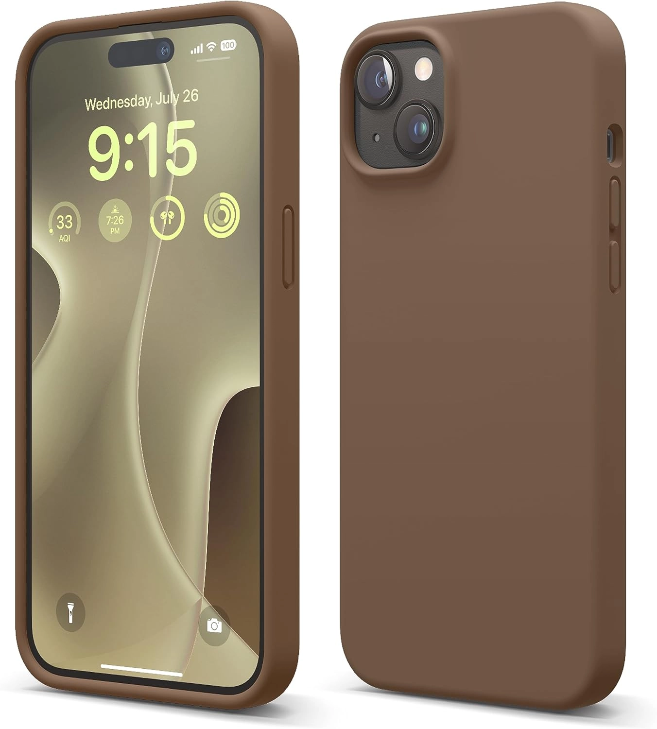 Liquid Silicone case cover for iPhone 15 Plus