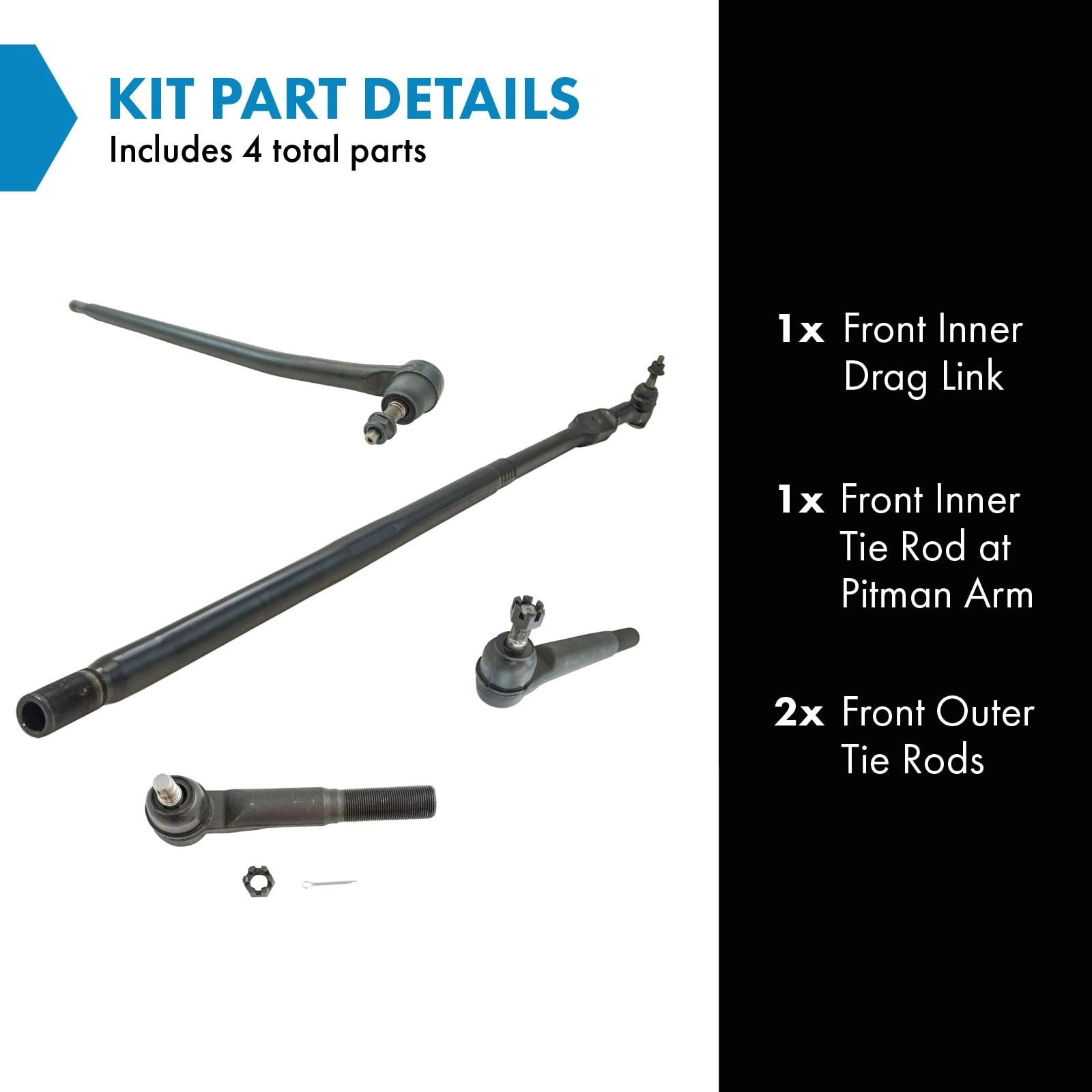 PSA66753 - 4 Piece Steering Kit