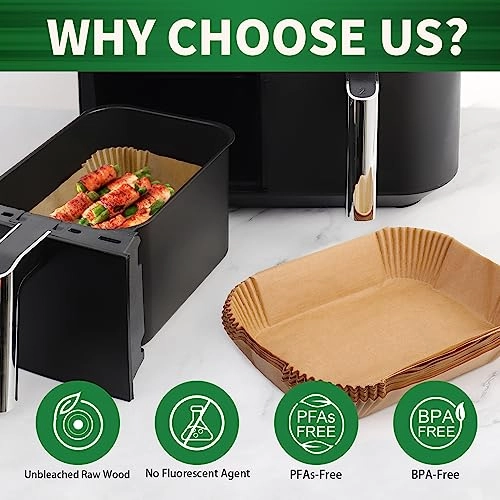 Air Fryer Liners - Paper 100pcs