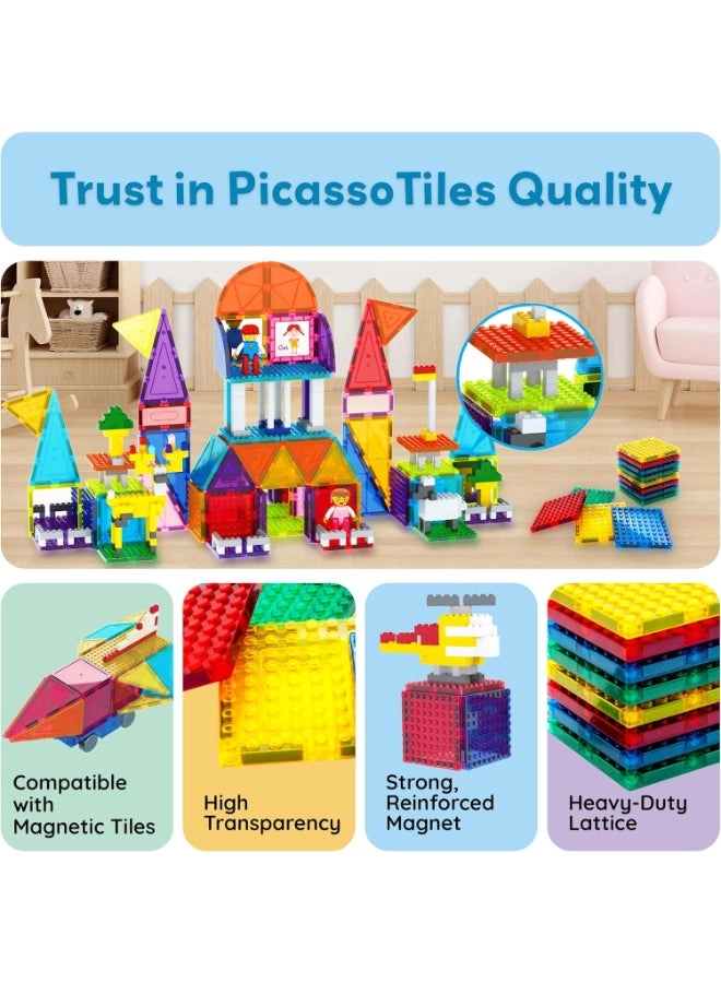 Magnetic Building Block Set - 12pcs