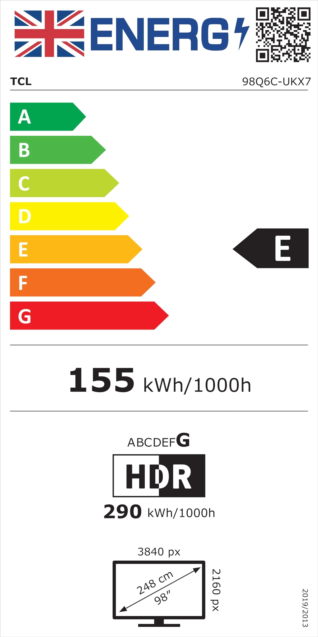 85Q6C-UK - 98 Inch
