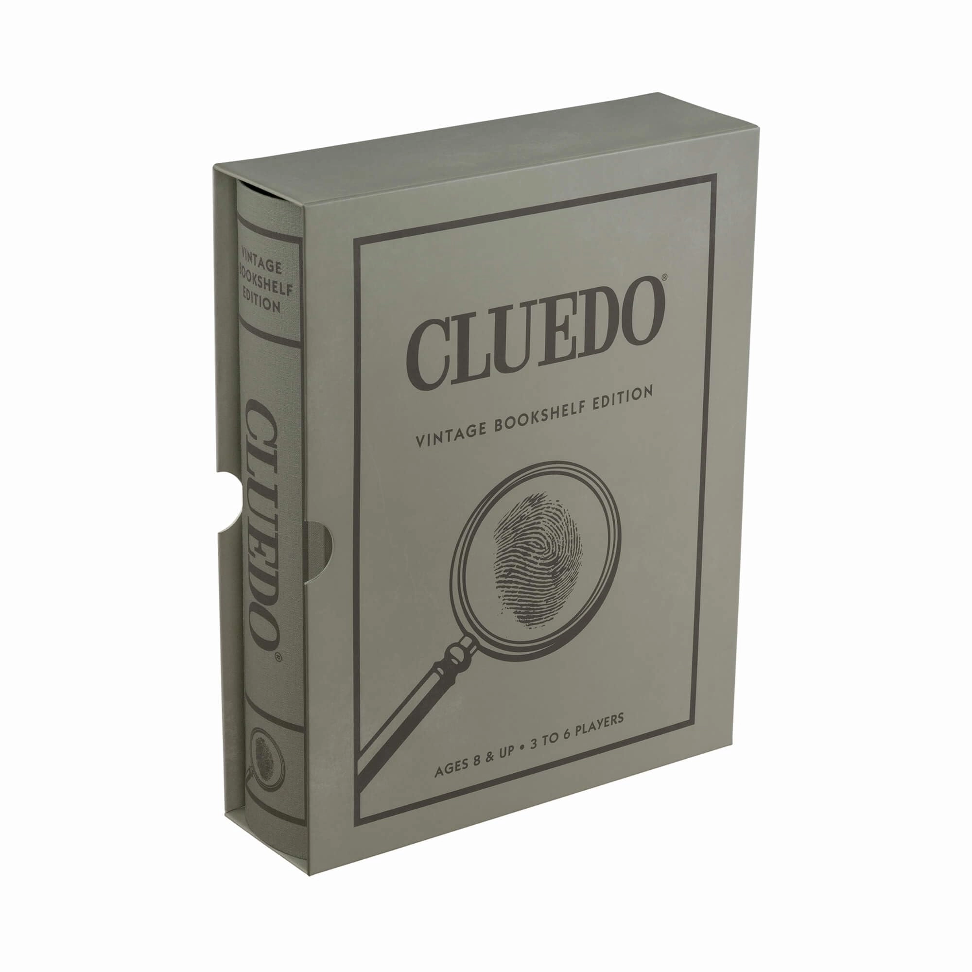 WS Game Company Cluedo: Linen Vintage Bookshelf Edition
