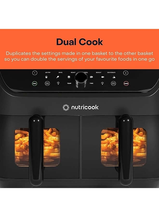 NC AIR FRYER DUO 2 VISION NC-AFD185V