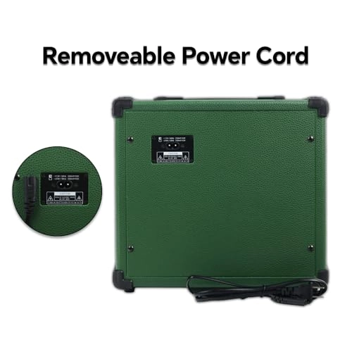 Electric Bass Guitar Amplifier - 20W Portable Orange