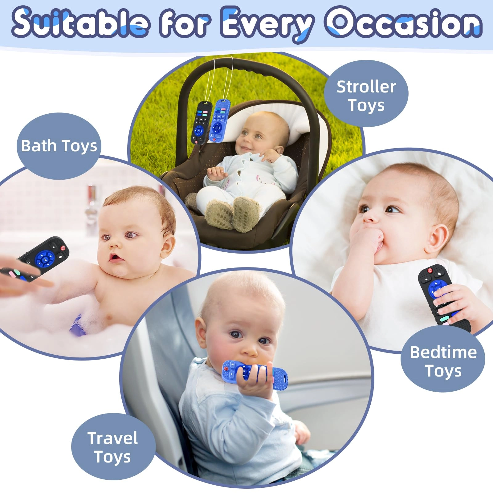 Remote Control Teether - Silicone
