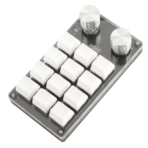 One Handed Programmable Macro Keyboard - Wired