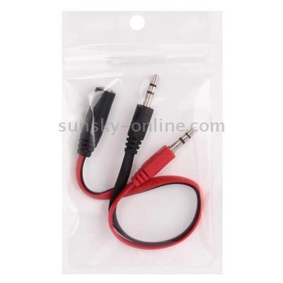 Noodle Style 3.5mm-Mini-Jack Microphone Earphone Cable