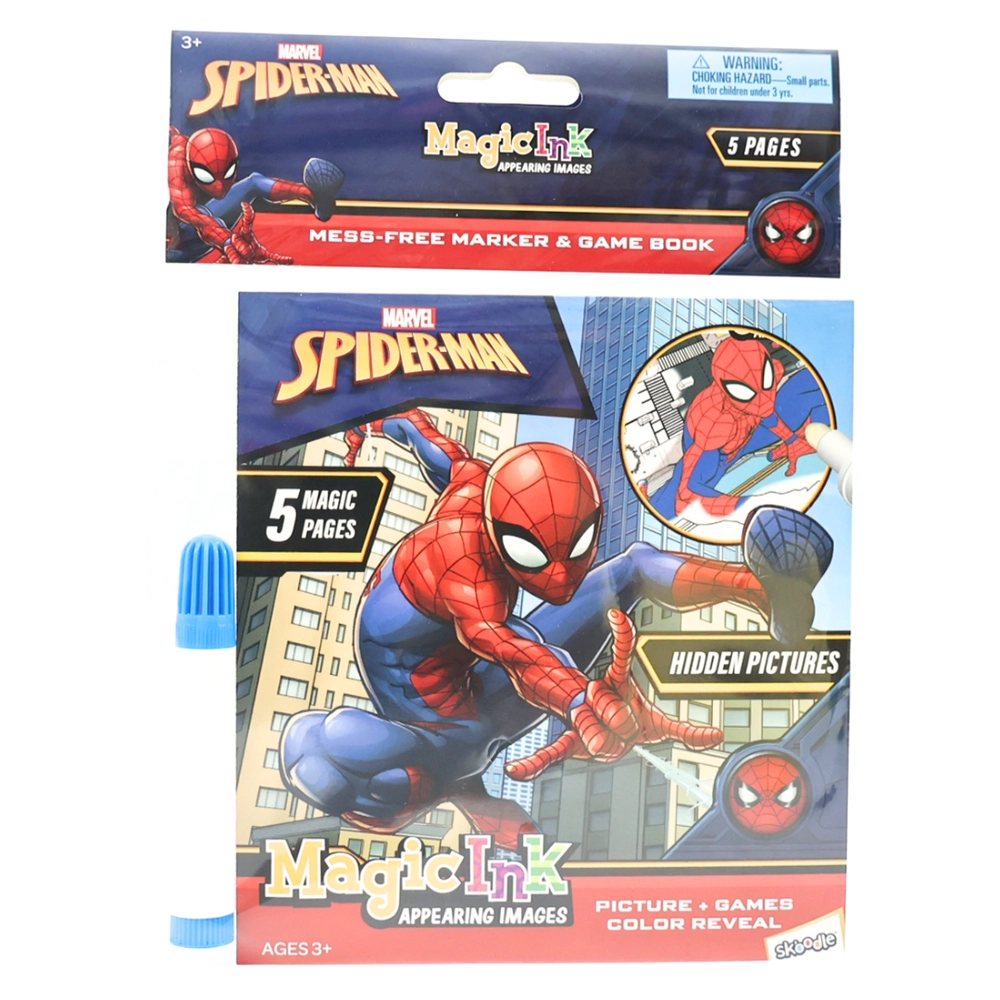 Spider Man Mini Magic Ink Book - 3+ years