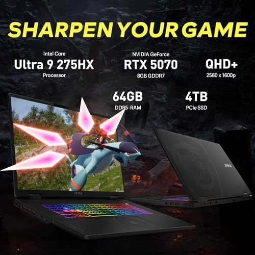 Crosshair 18 HX AI A2XWGK - 18'' Core Ultra 9 275HX 64GB DDR5 4TB SSD