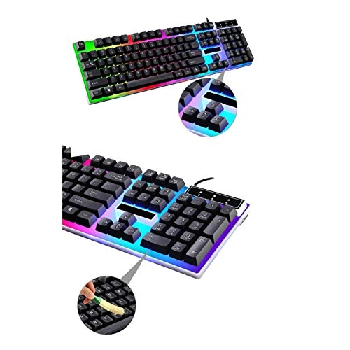 Gaming Keyboard Mouse Set - US Wired/Wireless