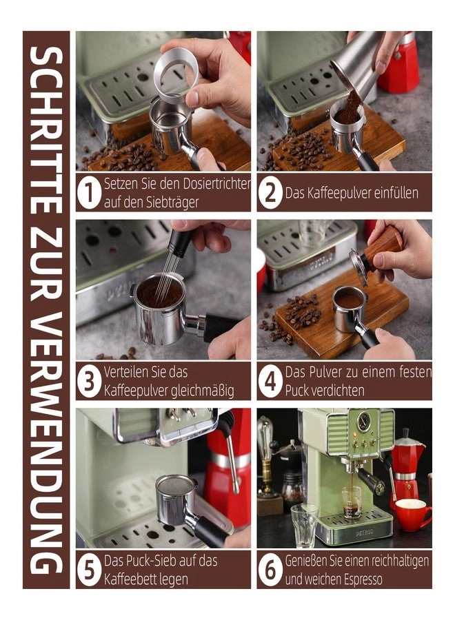 WDT Tool + Dosing Funnel + Stirrer Distribution Tool + Whisk