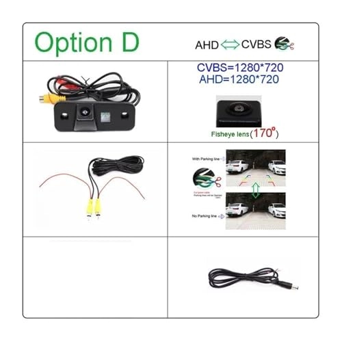 Car Rear View Camera - Night vision 1920 x 1080P