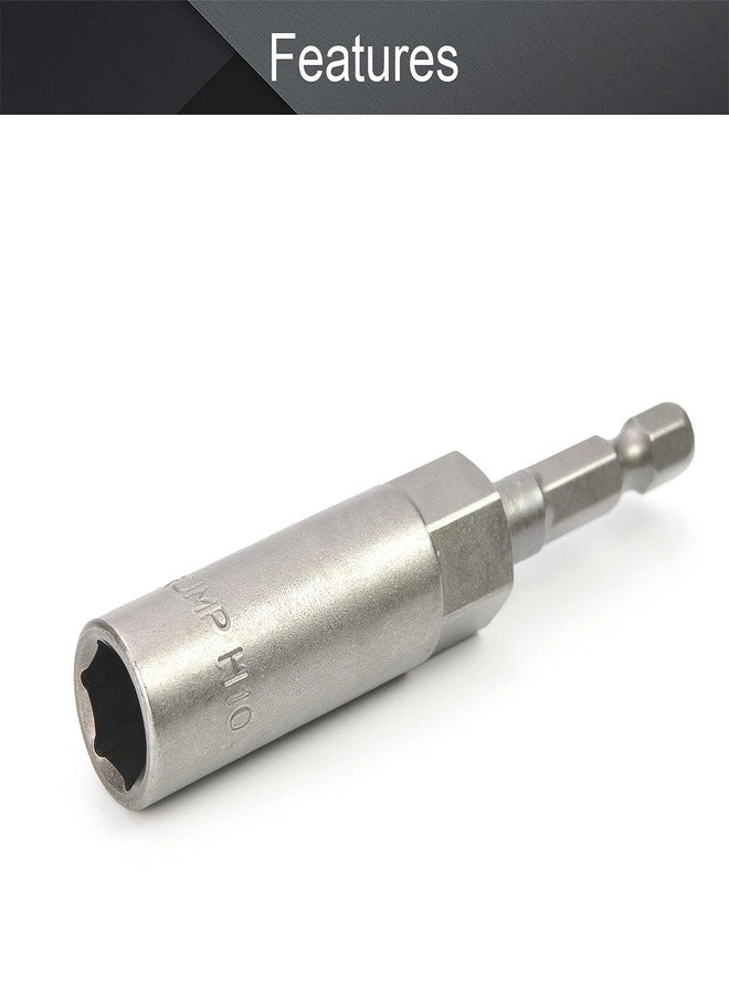 Nut Setter Driver Drill Bit - 5pcs 10mm