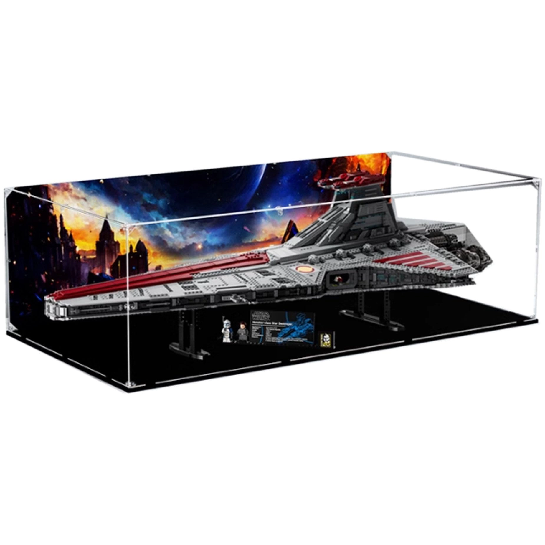 Acrylic Display Box for LEGO 75367 Republican Assault Cruiser Model - Acrylic
