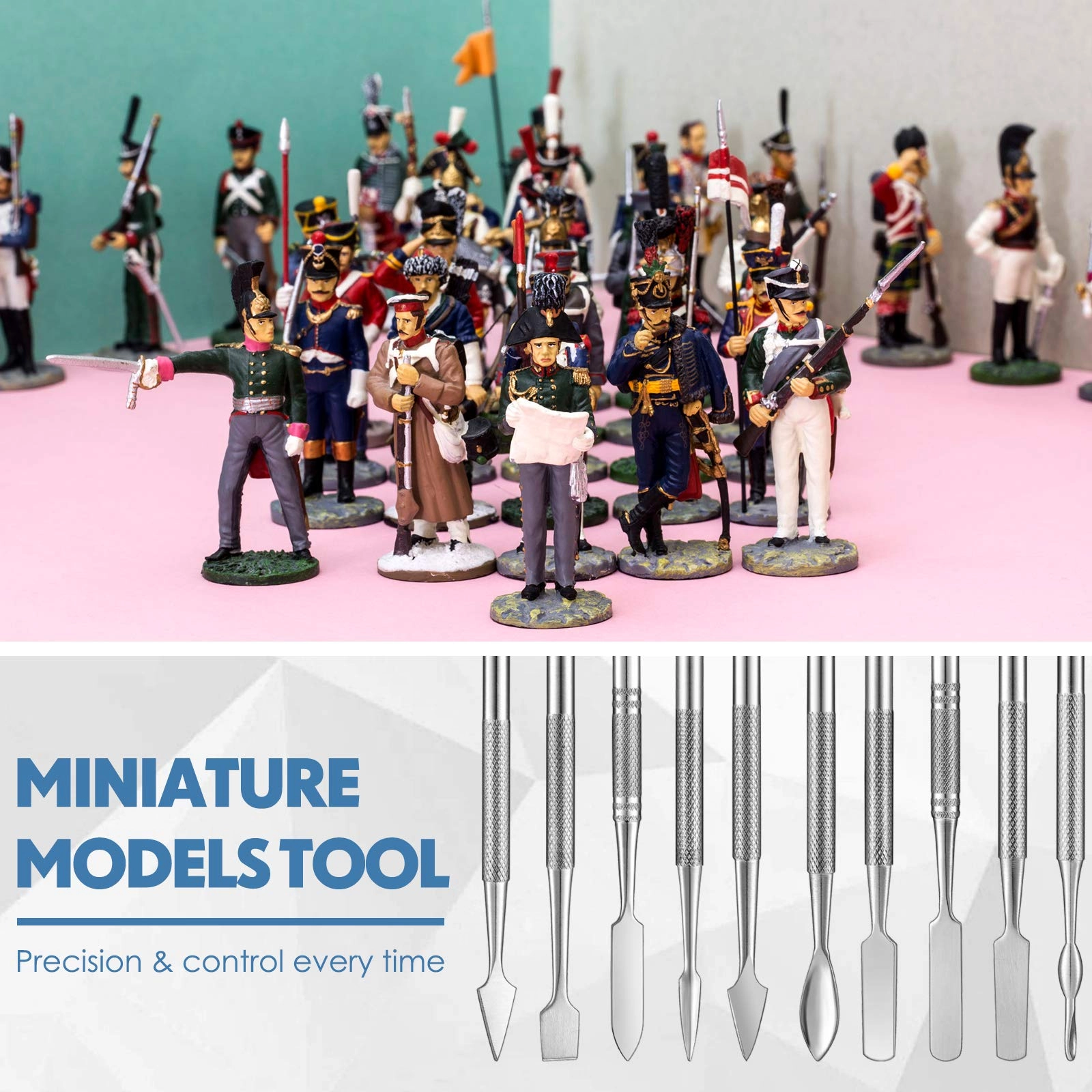 Miniature Sculpting Tools - stainless steel 5 piece(s)