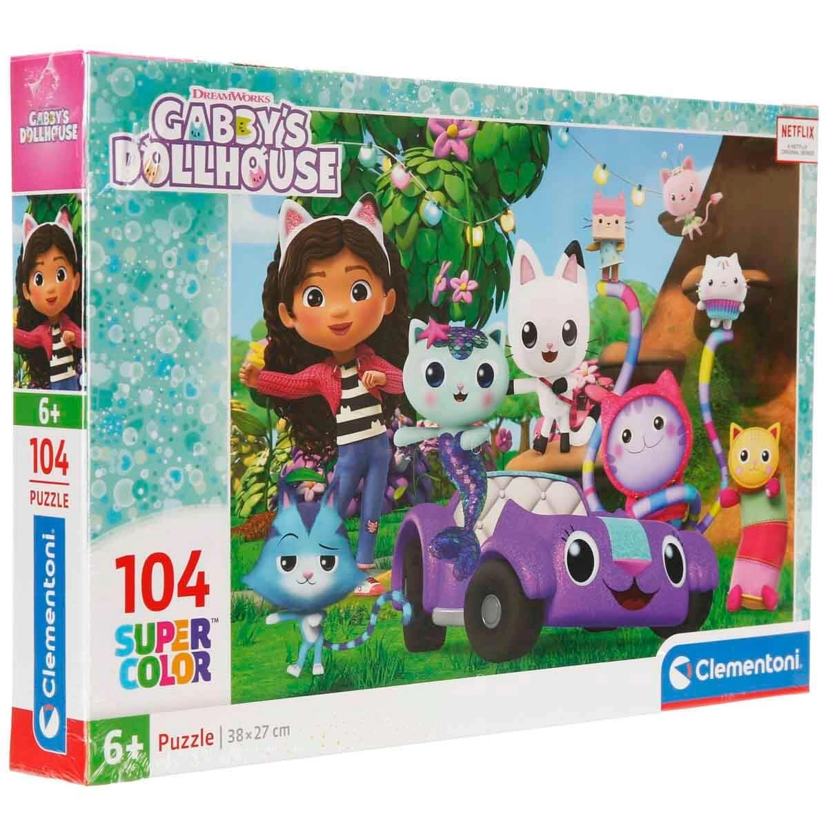 Clementoni Gabby's Dollhouse Puzzle (25034) - 104 pcs