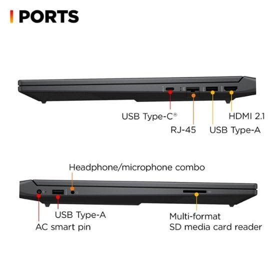 Victus 15-fa2024dx - 15.6'' Ryzen 5-7535HS 16GB DDR5 1TB SSD