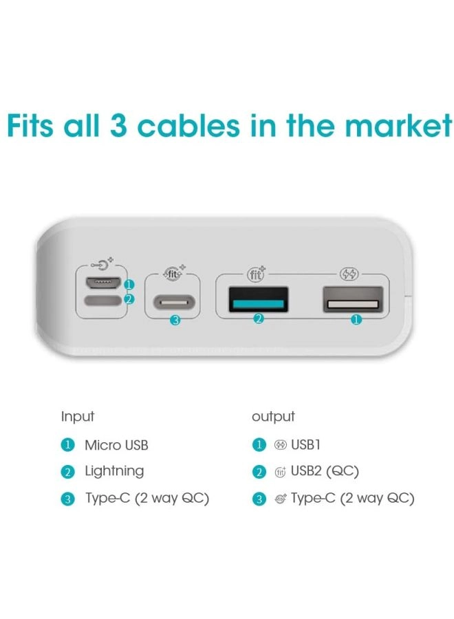 Sense 8+ - 30000 mAh