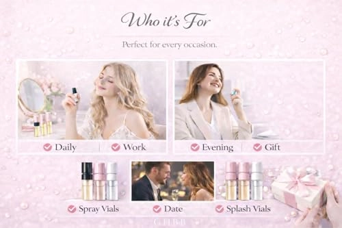 Perfume Sampler Lot - Floral 12 Piece Set