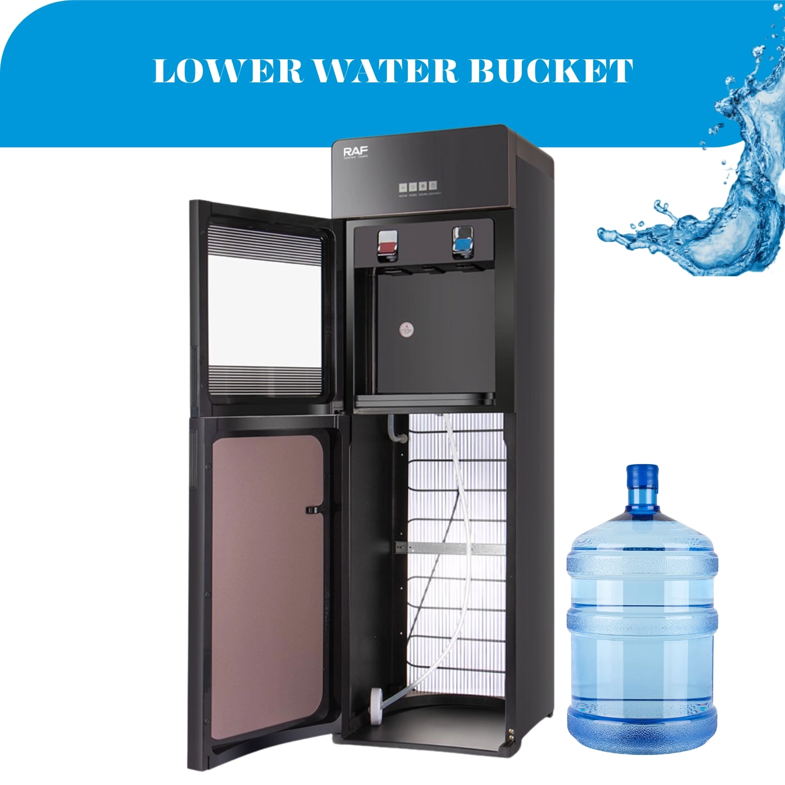 Bottom Loading Water Dispenser - 5L