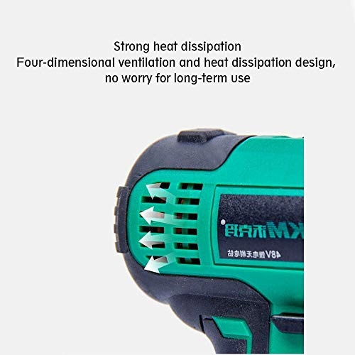 Electric Drill - 48V 1500mAh 2 batteries