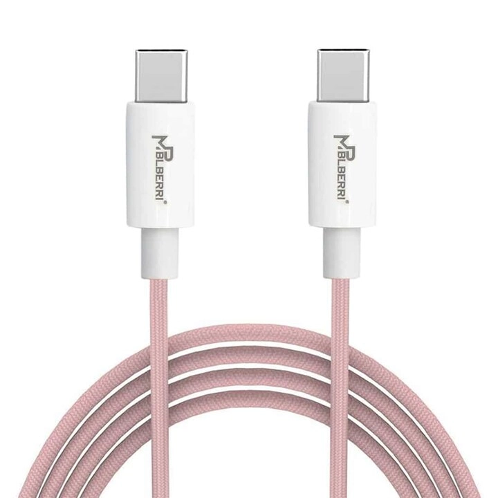 mpBLBERRI BLB-U342 Cable 60W USB-C to USB-C 1m Braided