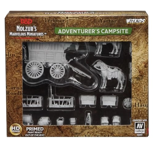 WizKids DD Nolzurs Marvelous Miniatures Adventurers Campsite