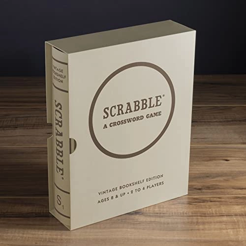 Scrabble: Vintage Bookshelf Edition