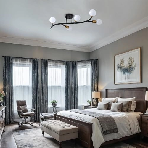 Ceiling Lamp - E27 6 Lights
