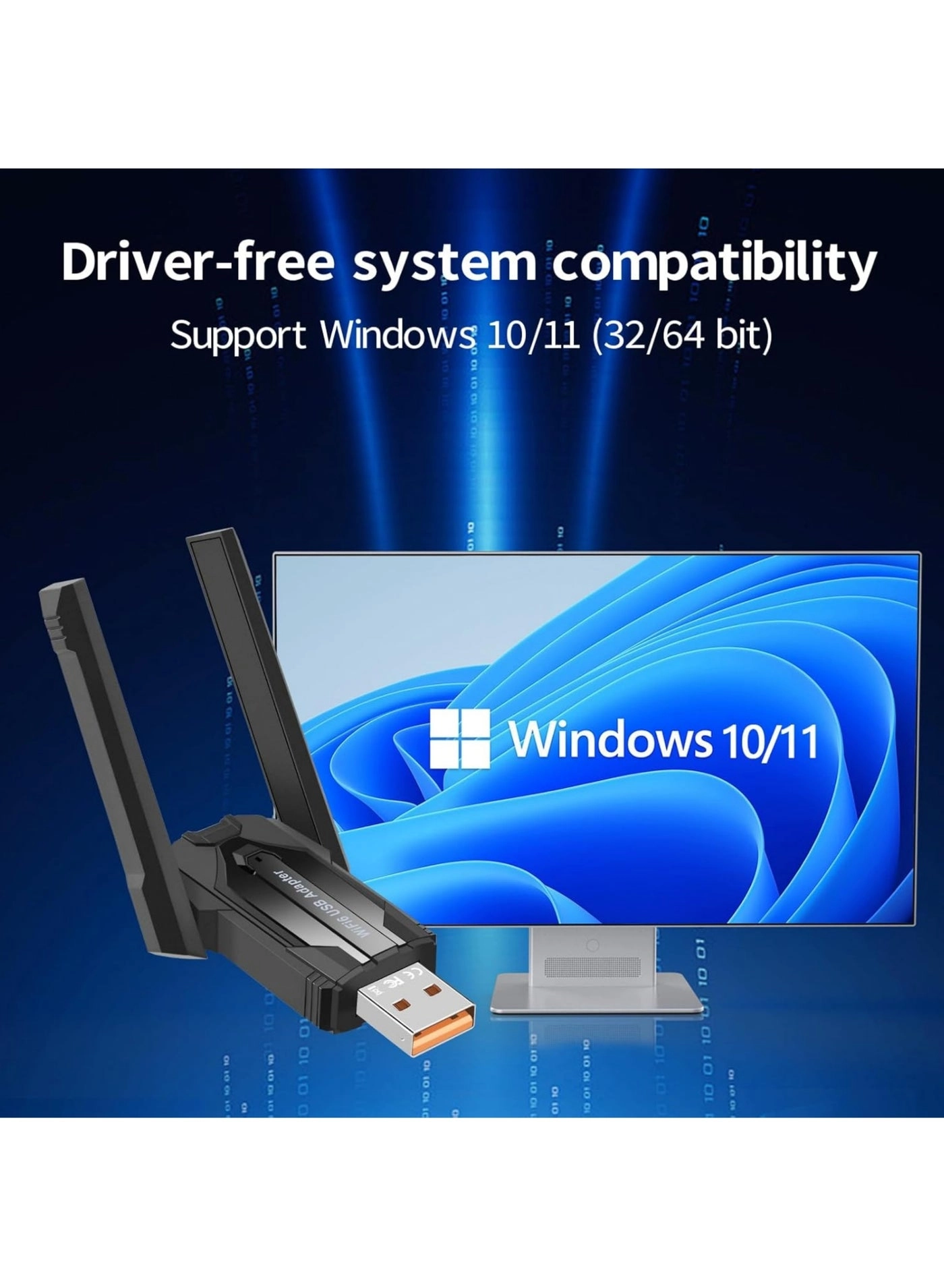 Adapter - Dual-Band USB WiFi Bluetooth