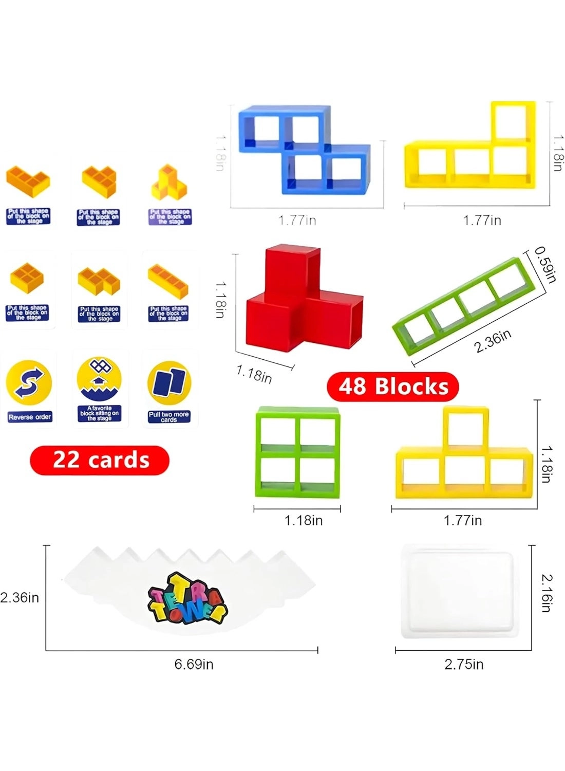 Tetra Tower - 48 pieces