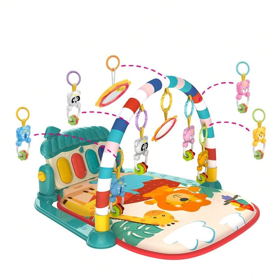 Baby Play Gym Piano Mat - Pink Newborn up to 12 months