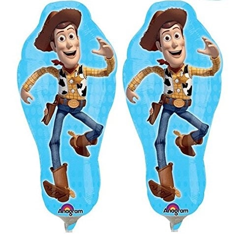 Anagram Woody MiniShaped Balloons - 2 Pack