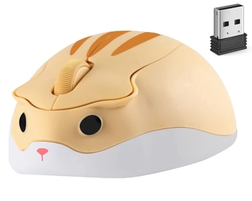 Hamster Shape Optical Mouse - Wireless