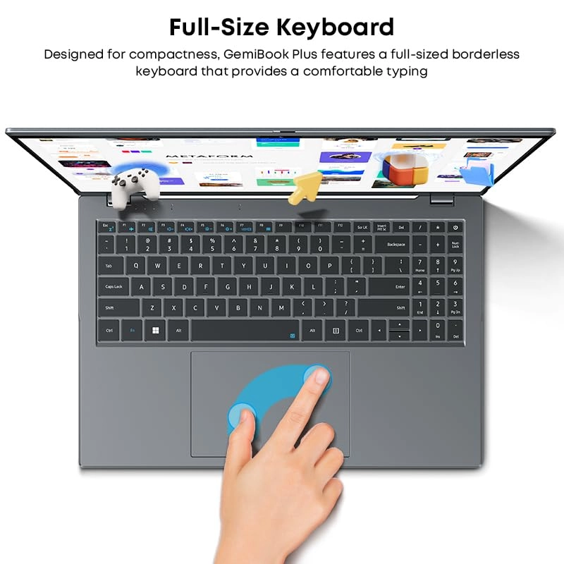 GemiBook Plus - 15.6'' N100 8GB DDR5 256GB SSD