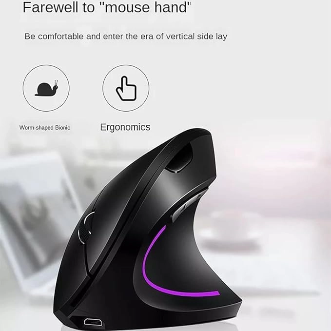 Ergonomic Vertical Mouse - Wireless