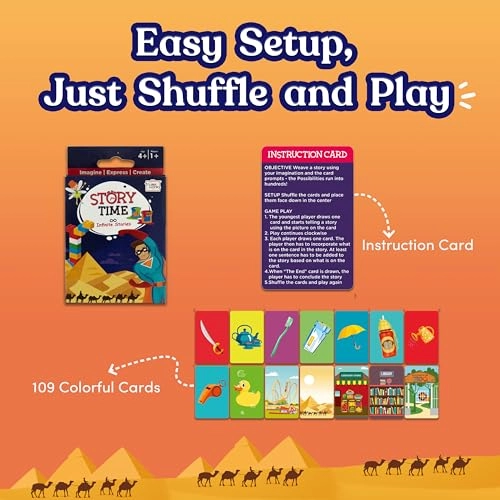 Storytime Travel Card Game - 3 years and up