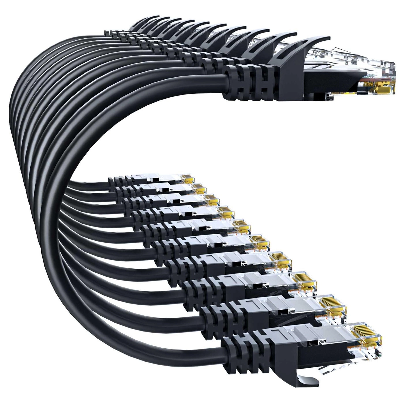 10Gsupxsel Cat 6 Ethernet Cable - 0.5FT