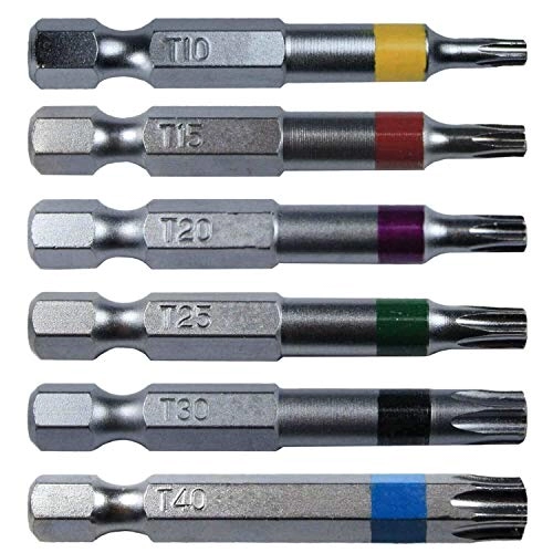 Torx/Star Drive Bit Set - 6 piece(s) 2"
