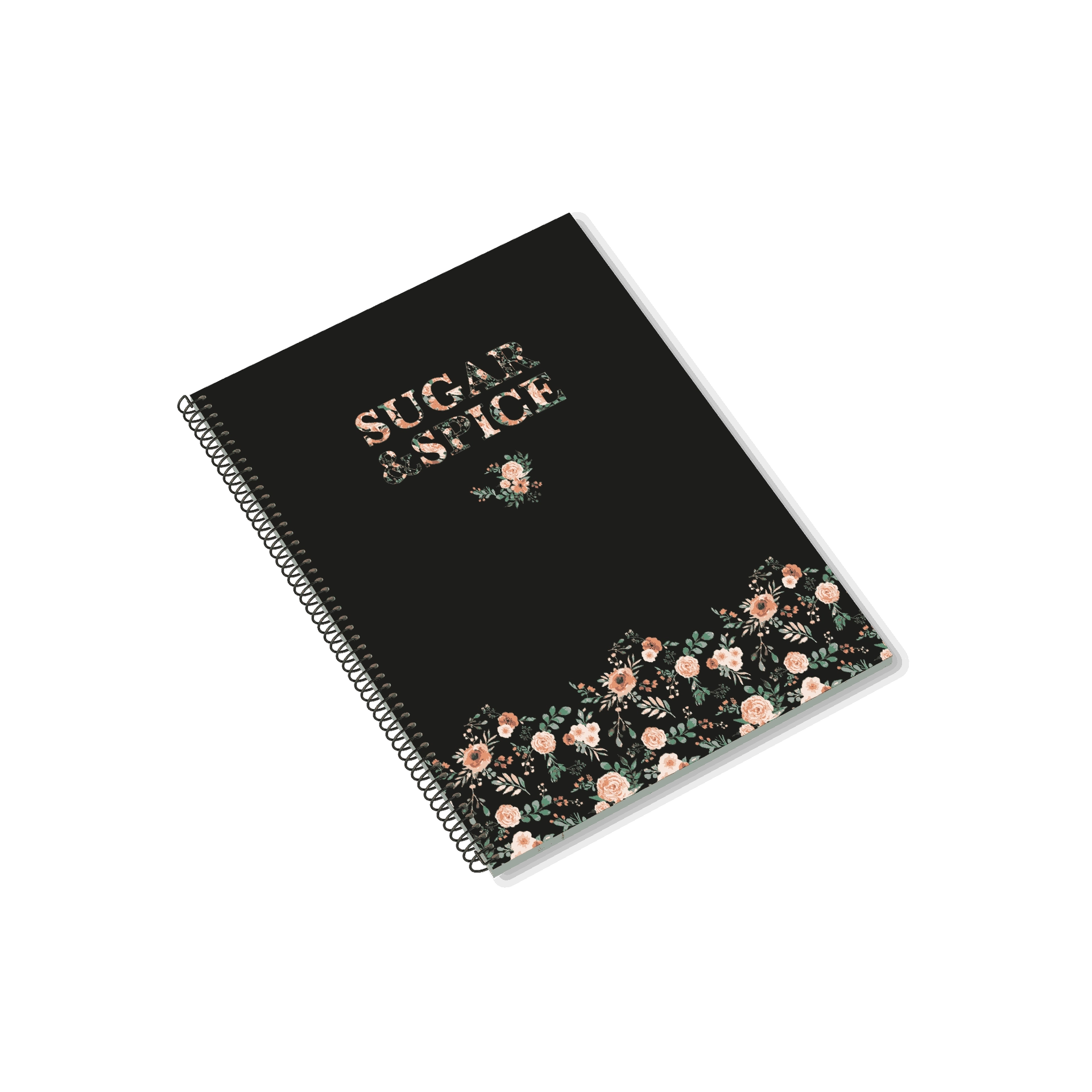 Sugar Spice A5 Spiral - 80 Sheets