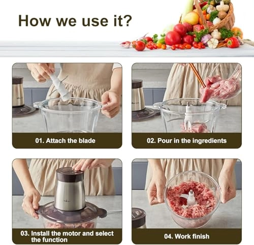 Food Processors - 2L 300W