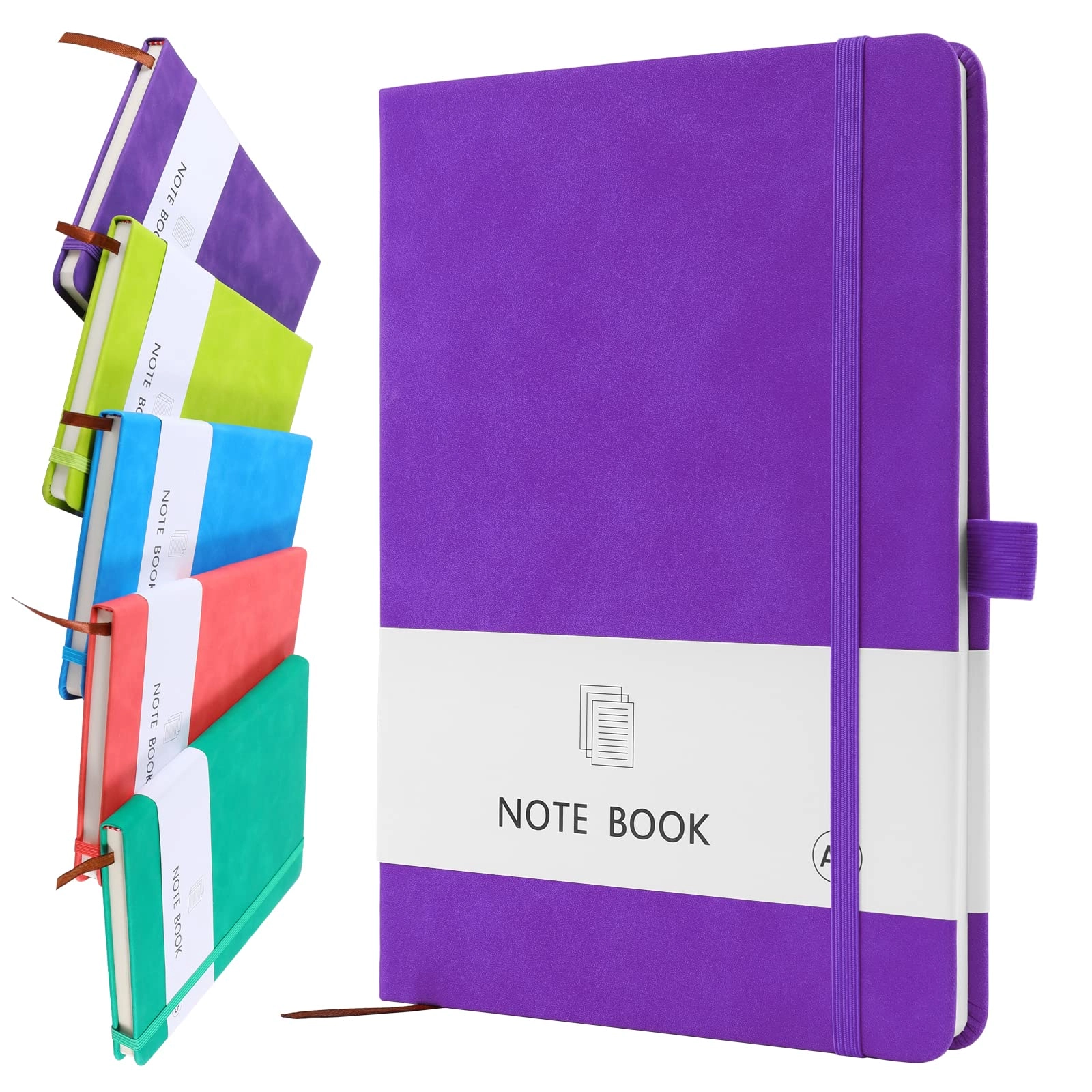 A5 Notebook A5 Hardcover - Lined 100 Sheets