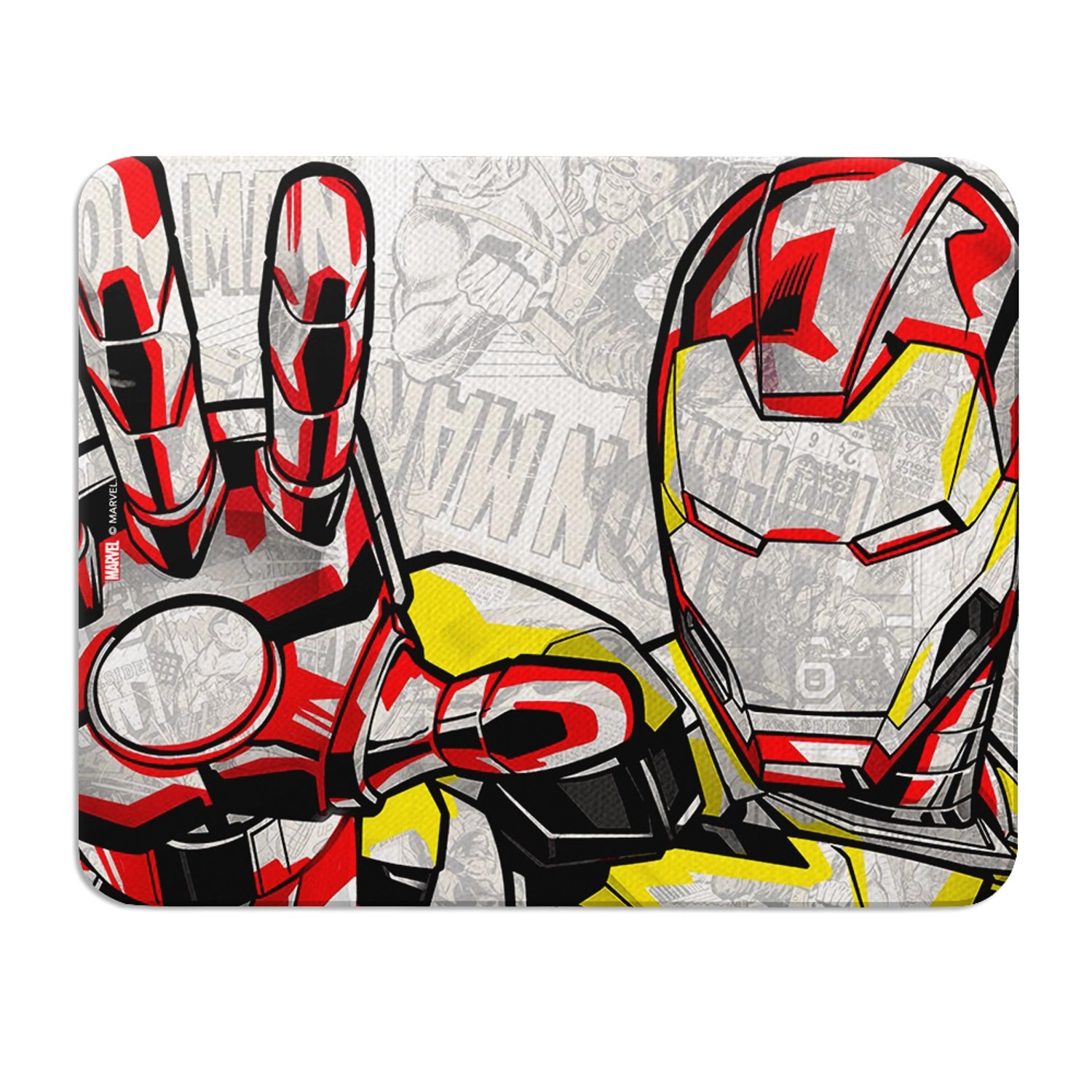 Iron Man Neoprene Mouse Pad - 22x18 cm