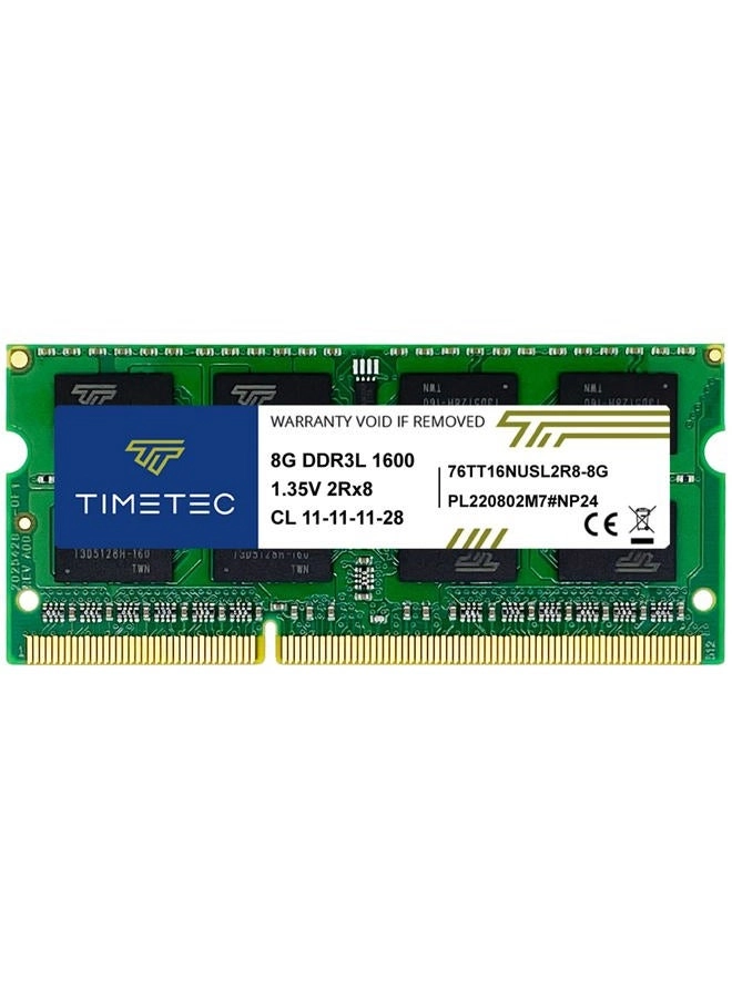 Timetec DDR3L 1600MHz PC3L-12800 - 8GB 1600MHz 204-Pin