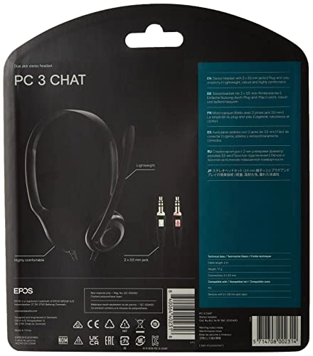 Pc 3.2 Chat Wired Headset