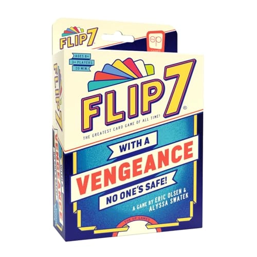 FLIP 7: WITH A VENGEANCE - Card Game