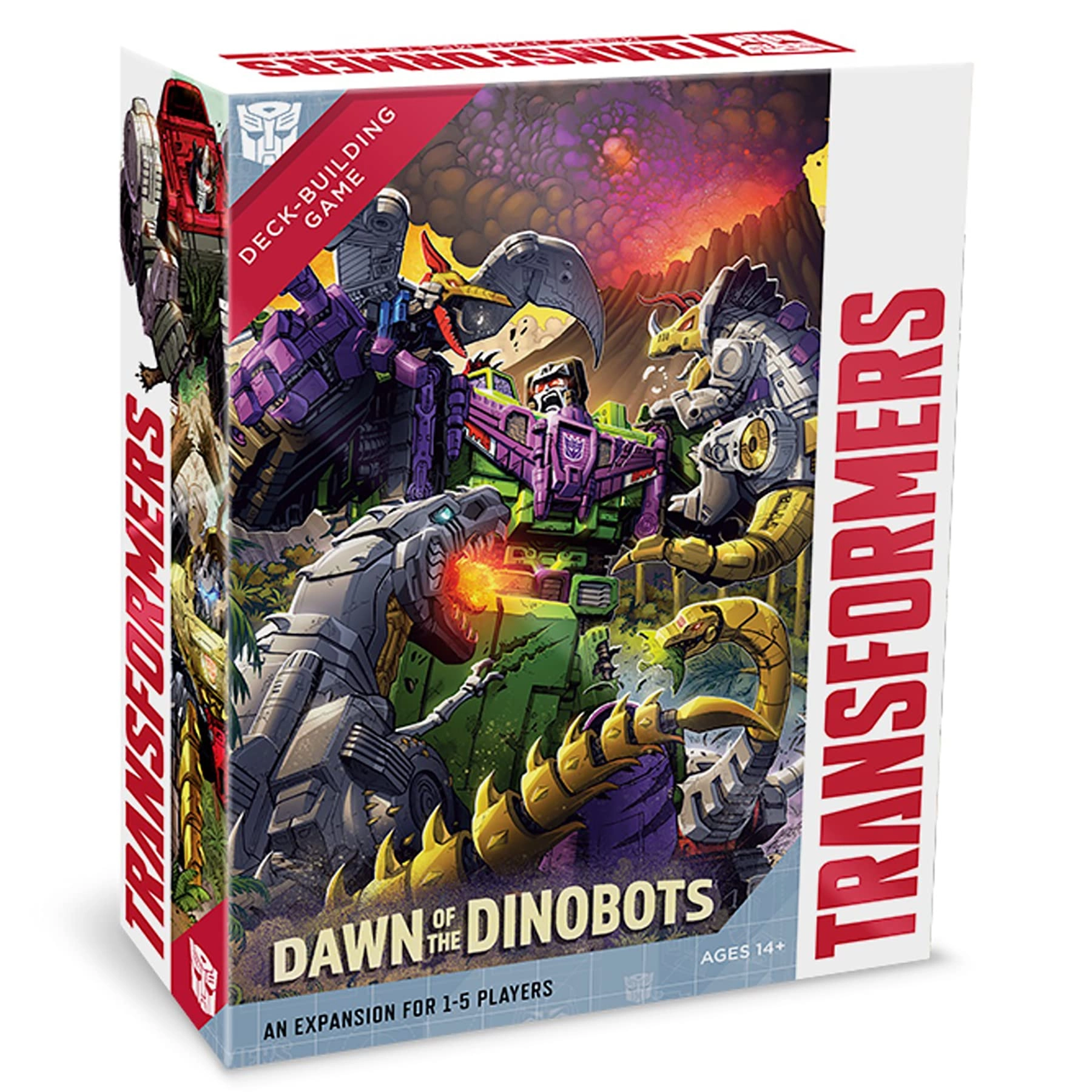 Renegade Game Studios Transformers Deckbuilding Game: Dawn Of The Dinobots Expansion